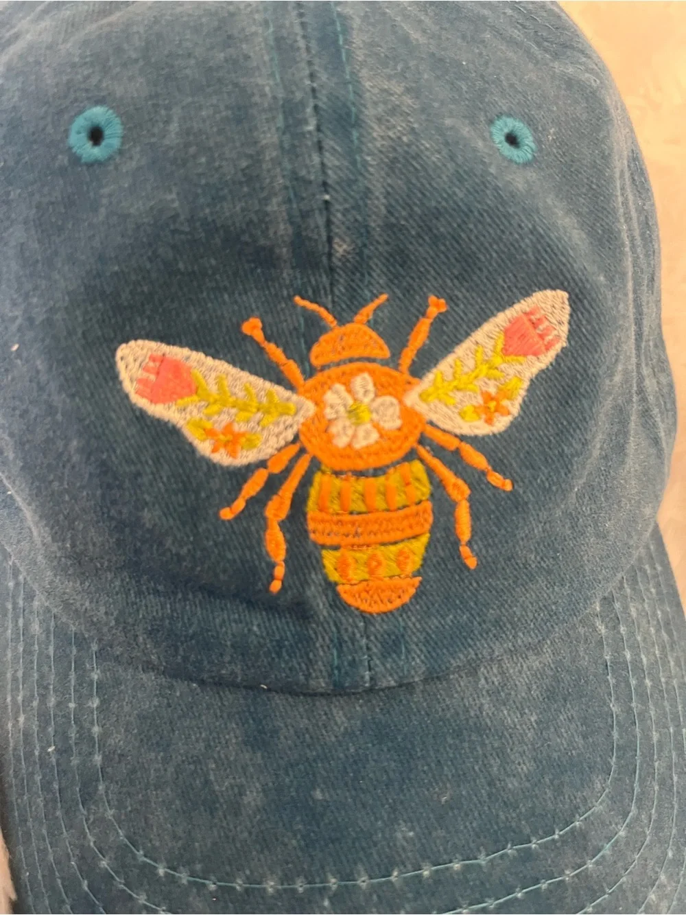 Primitives by Kathy Teal Embroidered Cap